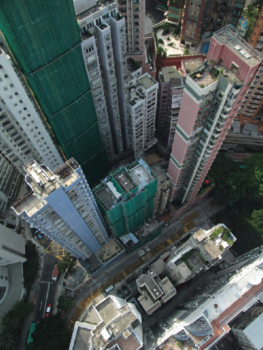 floating in Hong Kong