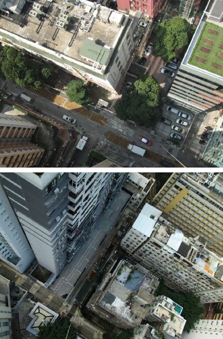 floating in Hong Kong